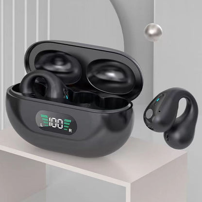 Bone Conduction TWS Ear Clip Bluetooth 5.3 Earbuds